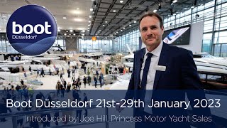 Princess Motor Yacht Sales at Boot Düsseldorf 21st-29th January 2023