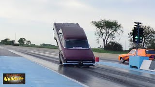 Wheelie of the day at Great Lakes Dragaway