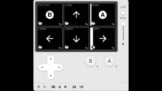 Minimal setup with 6 loops #playdate