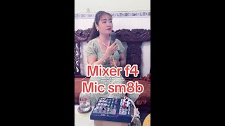 MỘT KHÚC TÂM TÌNH NGƯỜI HÀ TĨNH COVER HAY NHẤT BẰNG MIXER F4 MÍC SM8B . MUA HÀNG ZALO 0922.422.922