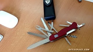 Victorinox Workchamp Swiss Army Knife Unboxing & Hands On Review