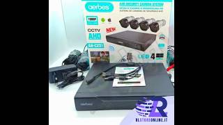 Kit Videosorveglianza Completo Dvr 4 Ch 5Mpx Cctv rlstoreonline.it