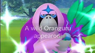 Finally!! World's First Shiny ORANGURU in Pokemon Go