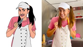 Chris and Niki explore Mom's ice creamtruck Drawing Meme | Vlad and Niki