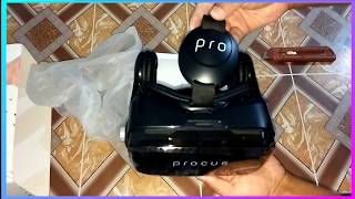 Procus PRO (Black) VR Headset - Inbuilt Headphones Unboxing And Review