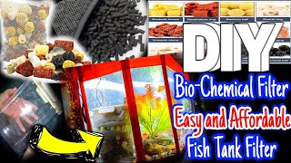 DIY Aquarium Bio-Chemical Filter | Affordable & Easy Fish Tank Solution For Crystal Clear Water