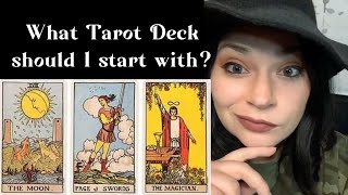 What Tarot Deck should you start with? Let me tell you the best choice for beginners and WHY!