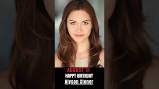 HAPPY BIRTHDAY  Alyson Stoner