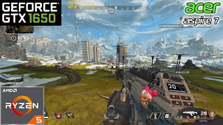 Apex Legends World's Edge┃GTX 1650┃Ryzen 5 5500U┃Acer Aspire 7