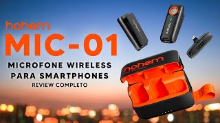 MIC-01 DA HOHEM - MICROFONE PARA SMARTPHONE WIRELESS -   REVIEW COMPLETO