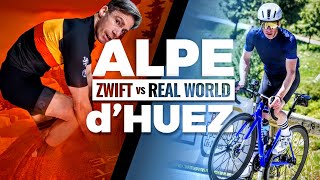 Cycling Alpe d'Huez | Which is Faster Zwift or Real Life?  On Wilier Zero SLR | Prize Draw Closed