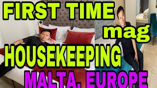 HOUSEKEEPING IN MALTA EUROPE #ofwlife #kuracha #charlieestobo