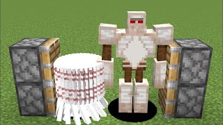 what if you create a BLOOD ENDER BOSS in MINECRAFT #7271000 ghast + 1000 carminite golem = ??? #741