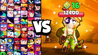 ANGELO vs ALL BRAWLERS! With 16 POWER-UPs! | Brawl Stars