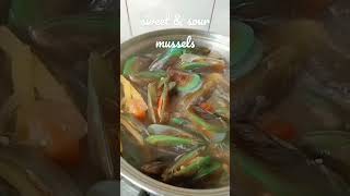 Sweet & Sour Mussels or Tahong