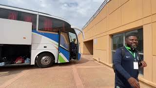 SUPER EAGLES ARRIVE FOR FRIENDLY AGAINST GHANA