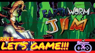 Let's Game: Earthworm Jim Sega Genesis