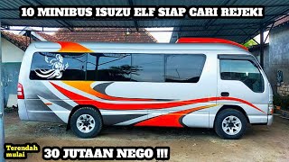 HARGA MINIBUS ISUZU ELF BEKAS MULAI 30 JUTAAN NEGO || UPDATE TERBARU 2023 || JUAL BELI MINIBUS