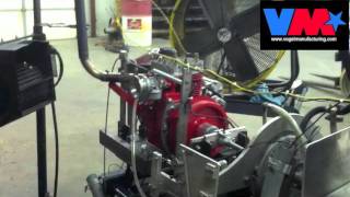 12hp Kohler stock block engine dyno run: a.k.a. Little Red Riding Hood