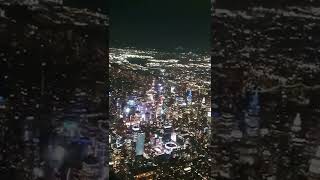 Flight over New York City