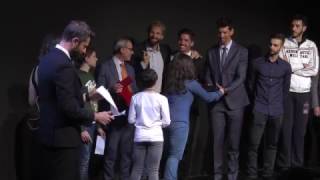 La premiazione della Cat Rivelazione uomini agli Sportrait 2017