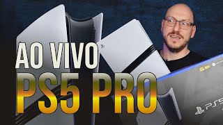 Playstation 5 Pro AO VIVO: vamos mostrar os modos e comparar com o PS5