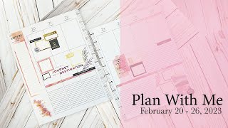 Plan With Me | Big Happy Planner | February 20 - 26, 2023