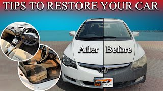 How To Restore Honda Civic Reborn Car (Tips To Revamp Car)