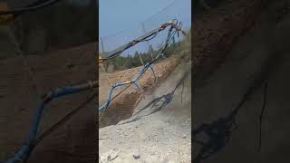 Robotic shotcrete machine spraying working video 2