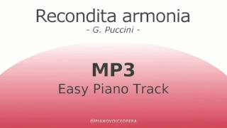 Recondita Armonia Easy Piano Accompaniment