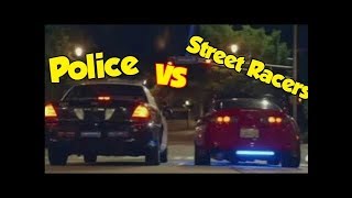 Street Racers vs Police Compilation !!!