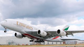 Airbus A380 Takeoff Video Dubai Airport