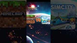 Minecraft vs SimCity BuildIt || #minecraft #SimCity BuildIt  #shorts #yt #ytshorts #trending