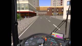 omsi SD92 手動波試車in highway test city [HD]