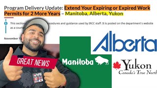 Extend Your Expiring/Expired WORK PERMIT BY 2 Years🇨🇦 #alberta #yukon #manitoba #pgwp #workpermit