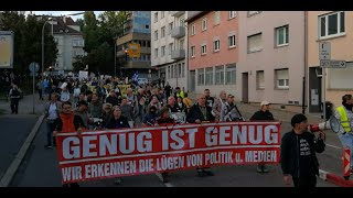 Pforzheim Montags-Demo 03.10.2022