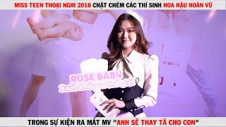 MISS TEEN THOẠI NGHI VÀ THÍ SINH HOA HẬU HOÀN VŨ TRONG BUỔI HỌP BÁO RA MẮT THƯƠNG HIỆU |ROSE BABY|