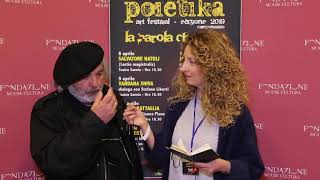 Pino Bertelli a Poietika - Intervista