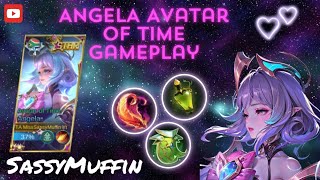 ANGELA NEW SKIN 😍💗 AVATAR OF TIME GAMEPLAY ⏳️ LOCAL RANK 4 ANGELA 👀