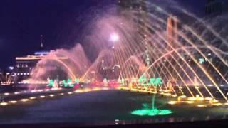 Musical fountain