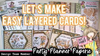 #N2SMay24 Let’s Make Easy Layered Cards Using N2S Paper Pad Club + Add-On Ephemera + Stamp/Die set!