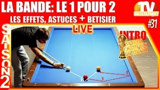 Billard Français - Exercice - Le 1 pour 2 + Bêtisier