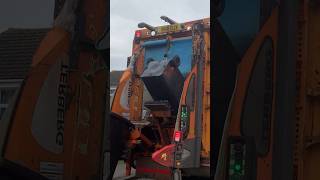 Dennis Elite 6 Refuse Truck on General Waste, OJX #shorts