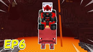 Minecraft: NETHER SURVIVAL LETS PLAY EP. 6 - LETS RIDE