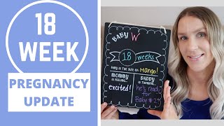 18 Week Pregnancy Update || Week by Week Pregnancy Transformation || Melissa Marie || Carpel Tunnel