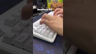 Realforce R3 Topre good 🤤 #customkeyboards #mechanicalkeyboard #asmr