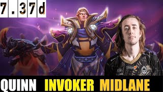 🤯 QUINN [INVOKER] MID 7.37D - DOTA 2 HIGHEST MMR MATCH#dota2 #dota2gameplay #quinn