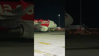 Air asia Departure ❤️ #aviation