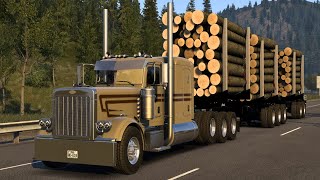 Life Of A Trucker - Smell Of The Woods - Montana To Oregon! | ATS