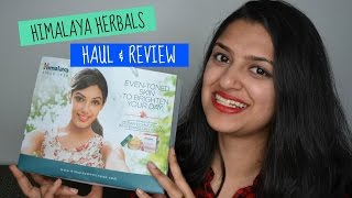 Himalaya Herbals Haul + Product Review!